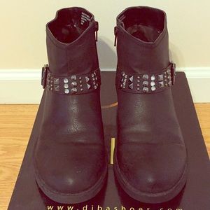 Diba Black Ankle Boots